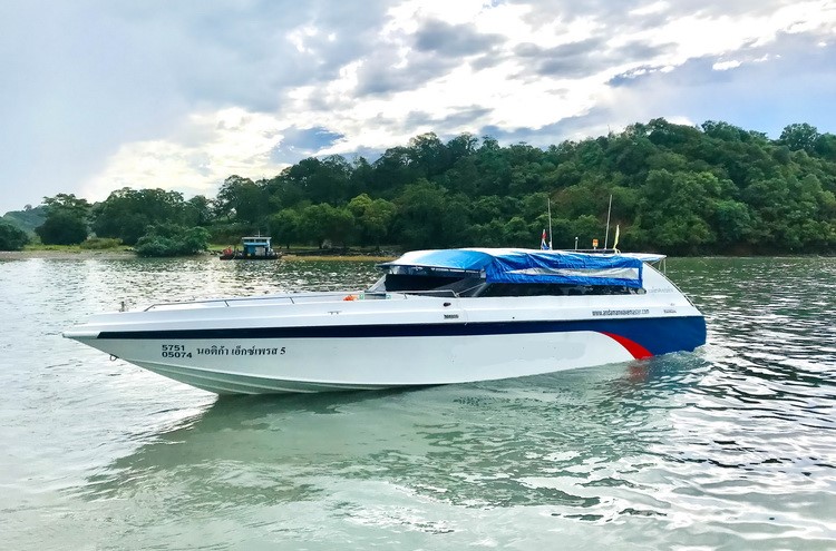 Speed Boat From Tonsai Pier To Phuket 09.00